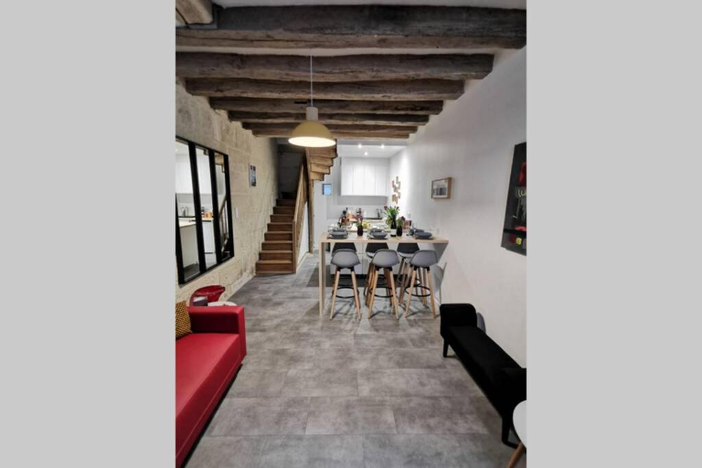 Maison De Ville Au Coeur Du Quartier Historique Tours Exteriör bild